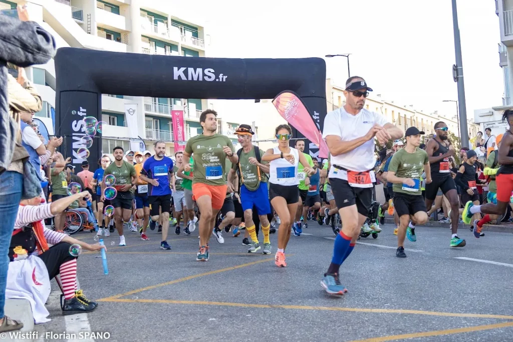 course algernon à l'arrivée